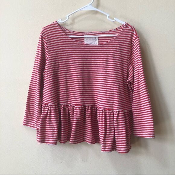 We The Free Striped Peplum Top - Picture 2 of 5